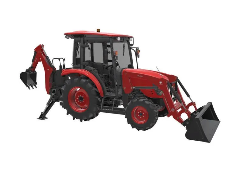 2023 TYM  5520CH Hydrostatic Tractor with Cab, Loader, Backhoe and 55 HP