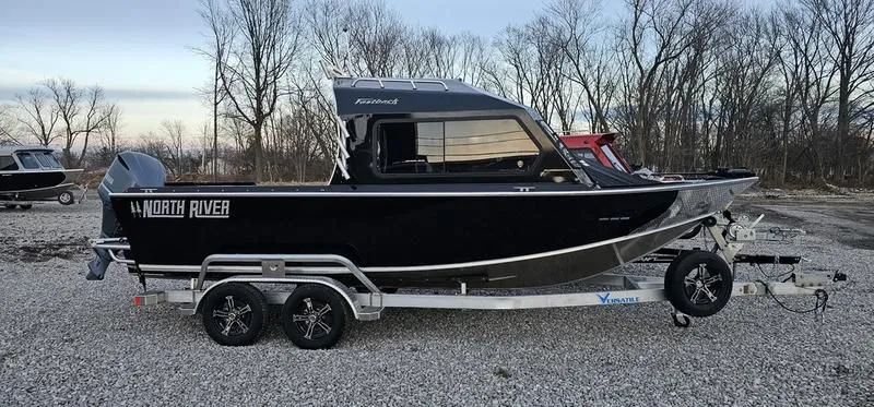 2024 North River Boats Fastback 22 ft Black Yamaha 250