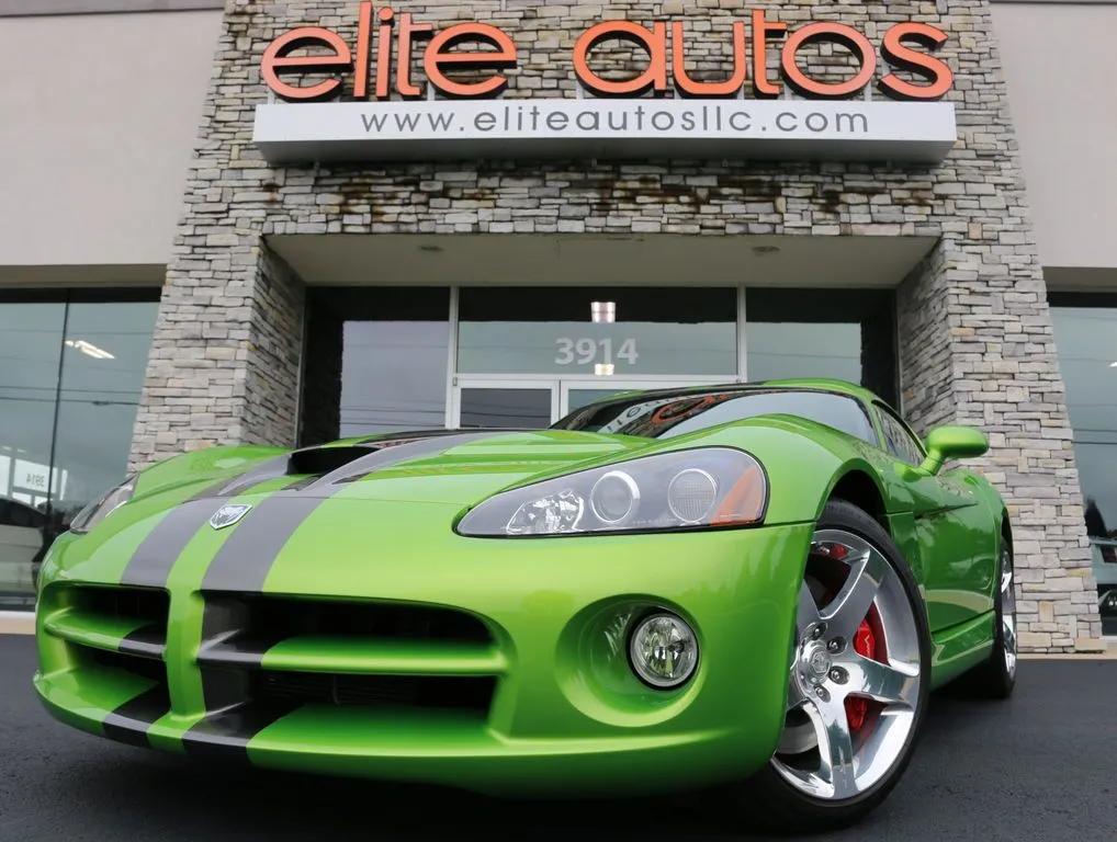 2009 Dodge Viper Coupe SNAKESKIN Green