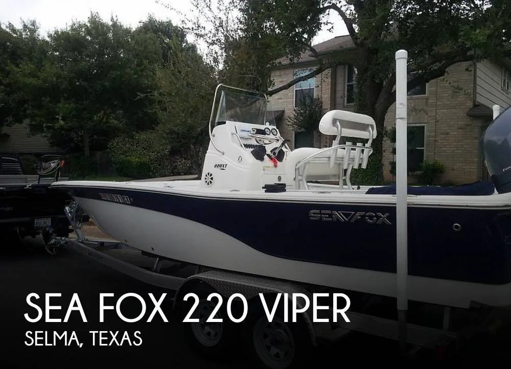 2013 Sea Fox 220 Viper