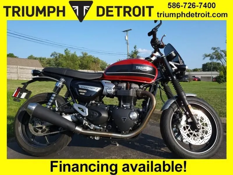 2020 Triumph Speed Twin 1200 Jet Black