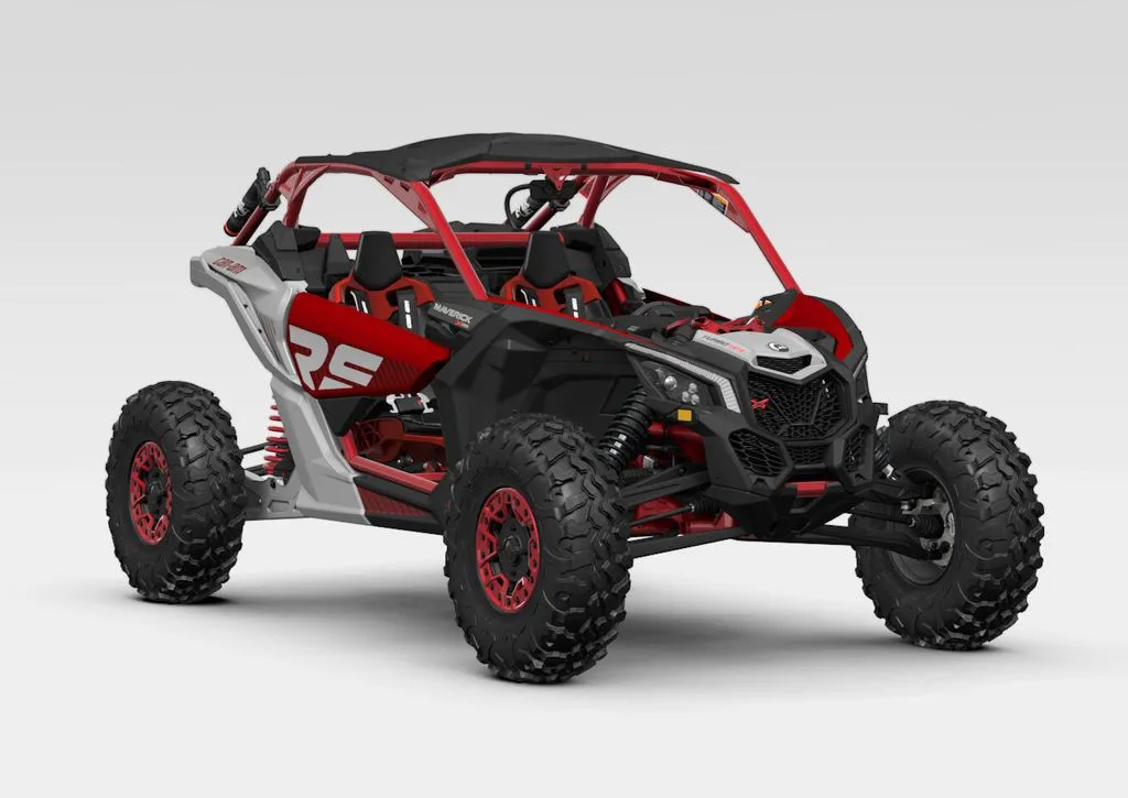 2024 Can-Am Maverick X3 X rs Turbo RR with Smart-Shox Fiery Red & Hyper Silver