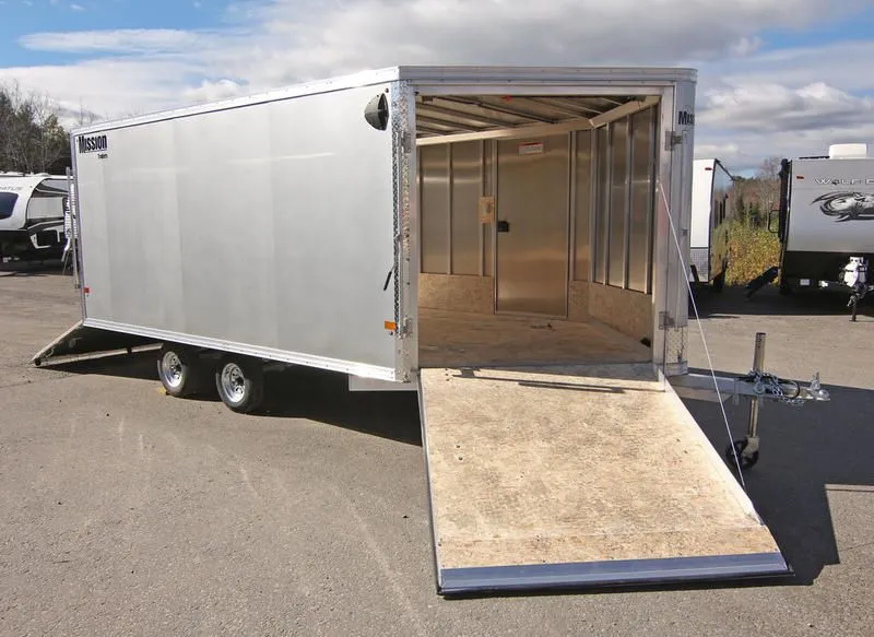 2022 Mission Trailers  101x14 Aluminum 2/3 Place Drive-In Drive-Out Deckover w/Rust-Free Package