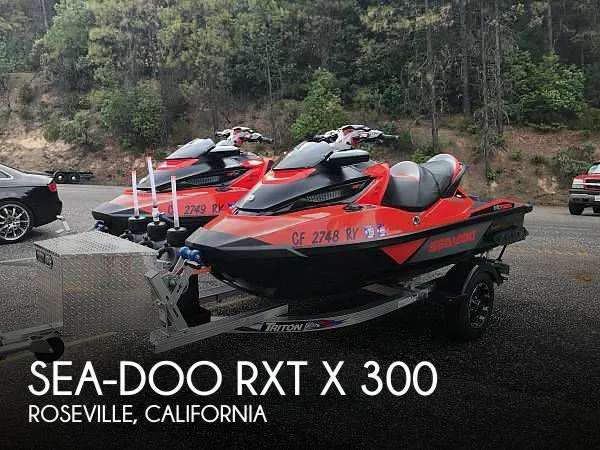 2017 Sea-Doo RXT-X 300 (Pair) in Crescent City, CA