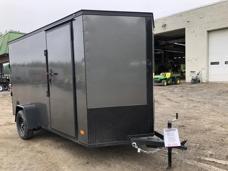 2023 Covered Wagon Trailers  6x12 Enclosed Cargo w/Extra Height, Blackout Package