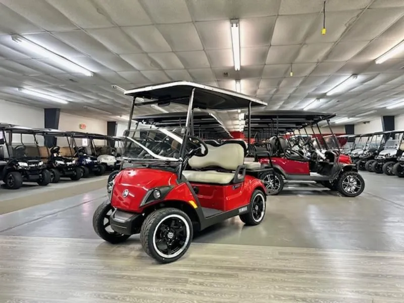 2024 Yamaha Golf-Car Drive2 - PTV Powertech LI Flame Red