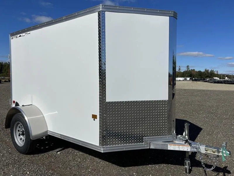 2023 Stealth Trailers  5x8 Aluminum Enclosed Cargo Trailer w/Barn Door
