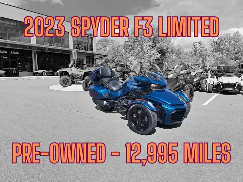 2023 Can-Am Spyder F3 Limited Dark - Pre-Owned