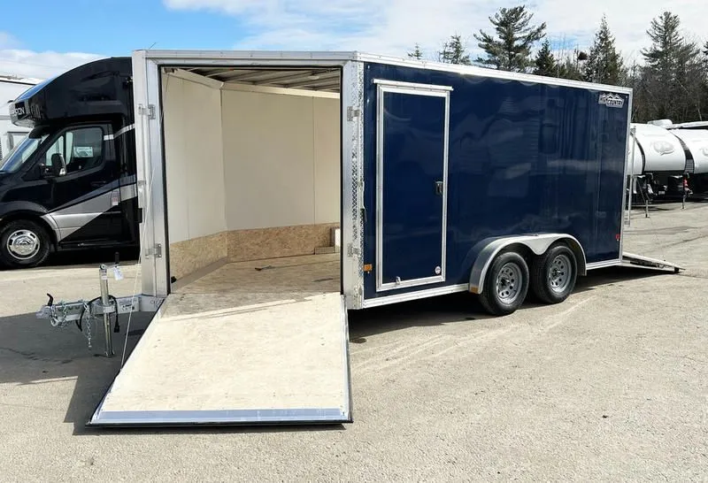 2023 High Country  7.5x14 Aluminum 2/3-Place Drive In/Out w/Tapered Ramp Doors