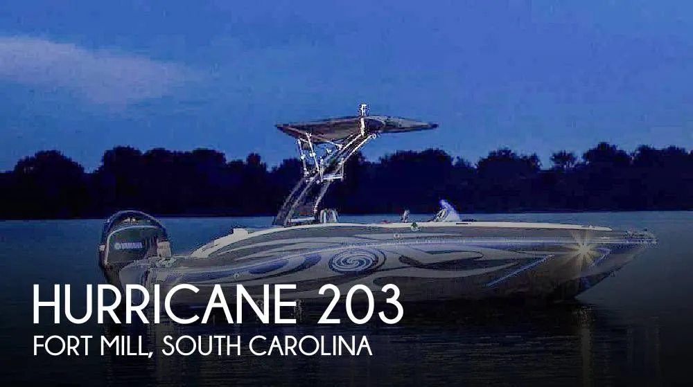 2015 Hurricane 203 Sun Deck Sport Crossfire