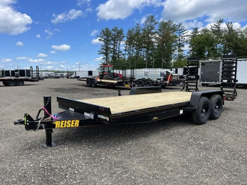 2022 Reiser Trailers  7x20 14K Equipment Trailer w/ Stand Up Ramps!
