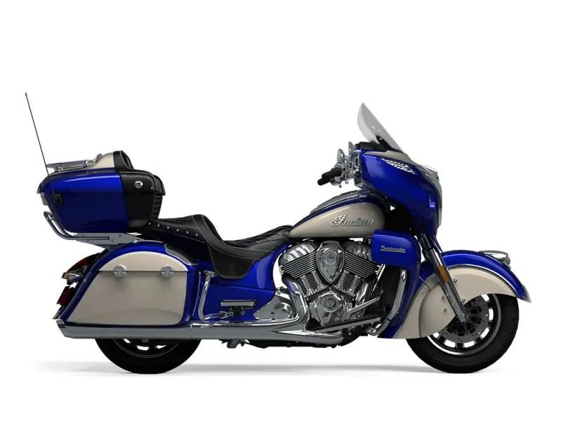 2024 Indian Motorcycle Roadmaster Spirit Blue Metallic/Silver Quartz Metallic