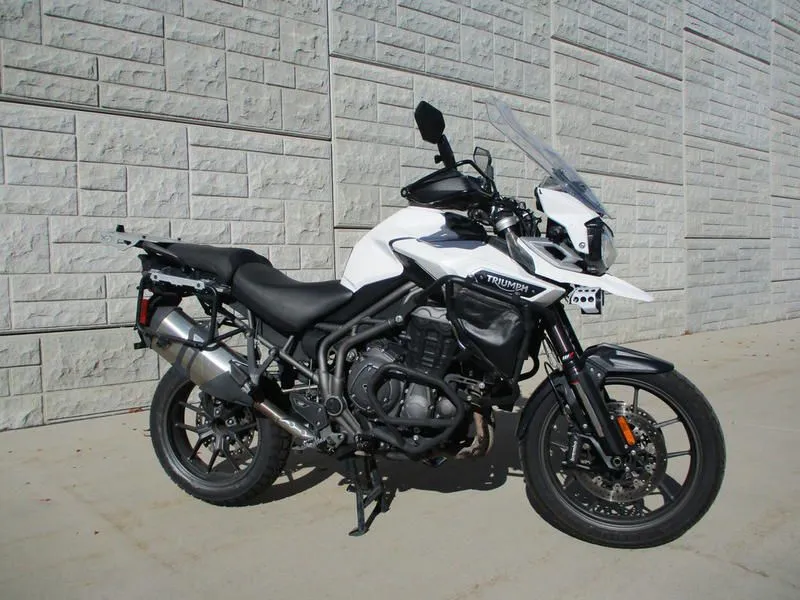 2017 Triumph Tiger Explorer XRT Crystal White