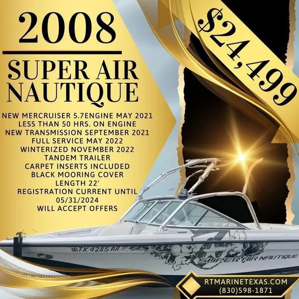 2008 Super Air Nautique Team Edition 220