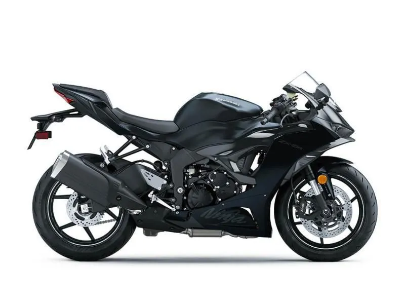 2024 Kawasaki Ninja ZX-6R ABS Metallic Flat Spark Black/Ebony