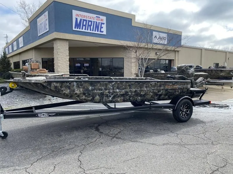 2024 Excel Boats 1860 Shallow Water F4 Double Gun Box HDR5000 Timber King Winch/Lightbar