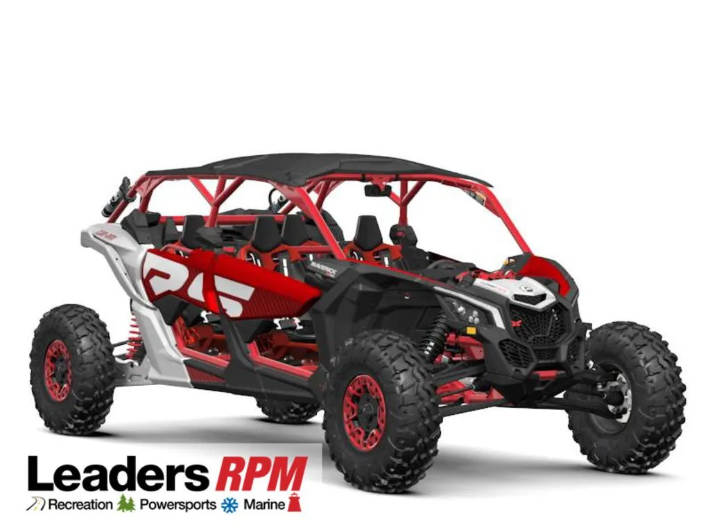 2024 Can-Am Maverick X3 MAX X rs Turbo RR Fiery Red & Hyper Silver