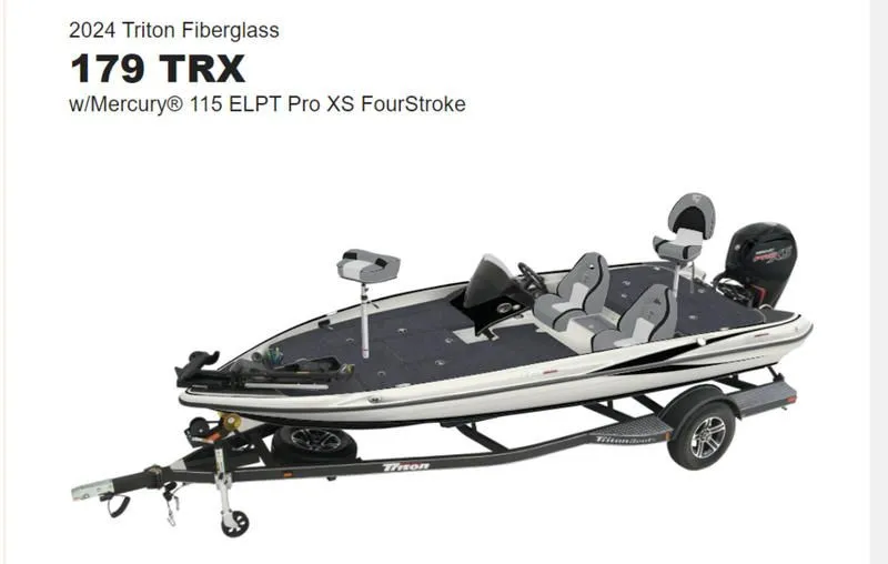 2024 Triton Boats 179 TRX