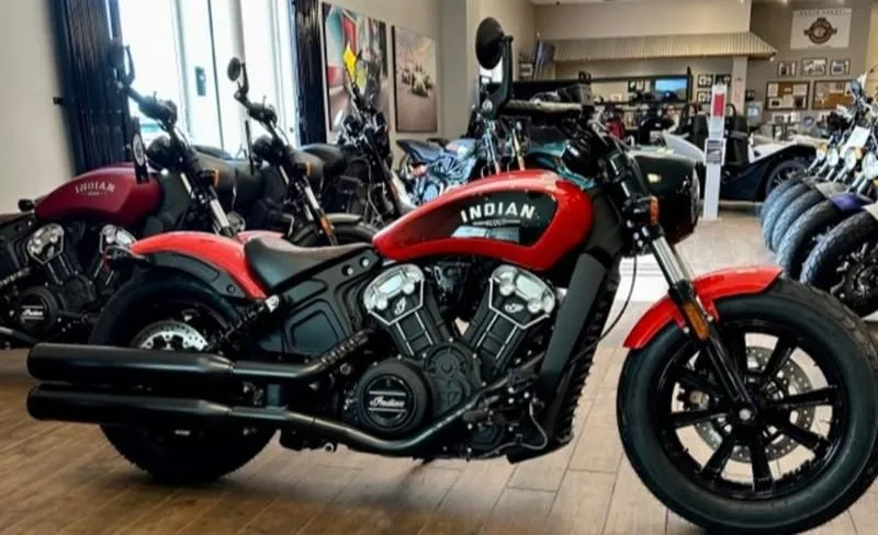 2023 Indian Motorcycle Scout Bobber ABS Icon Indy Red