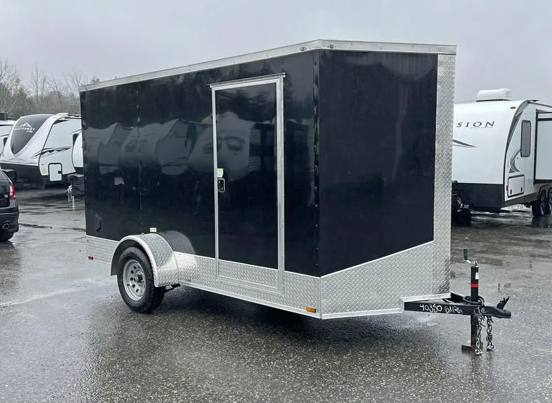 2023 Quality Cargo  6x12 Enclosed Cargo w/Extra Height, Spring Assist Ramp Door