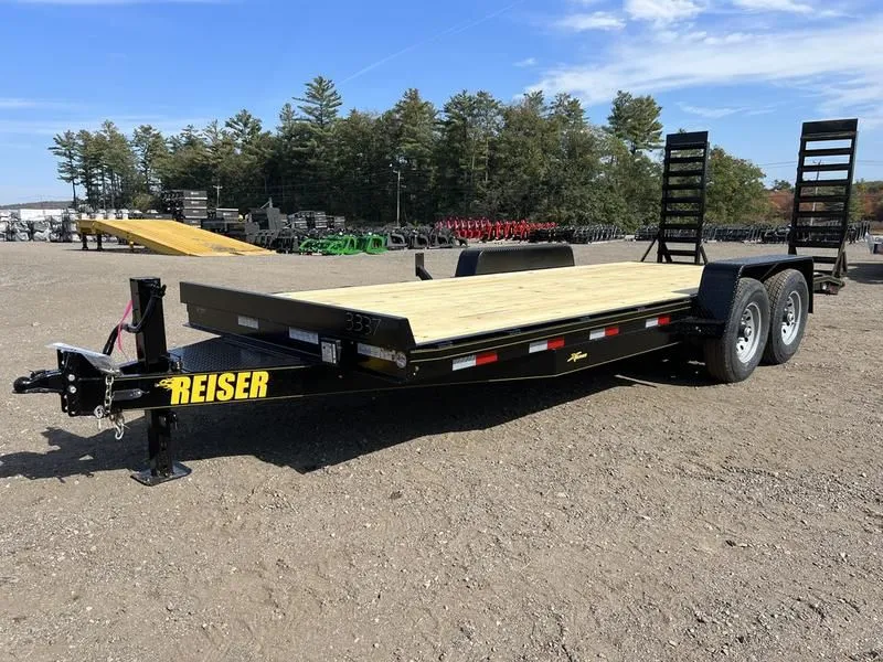 2024 Reiser Trailers  7x20 14K Equipment Trailer w/Stand Up Ramps & Spare Mount