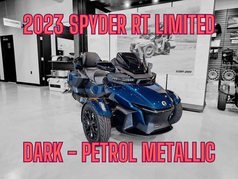 2023 Can-Am Spyder RT Limited Dark - Petrol Metallic