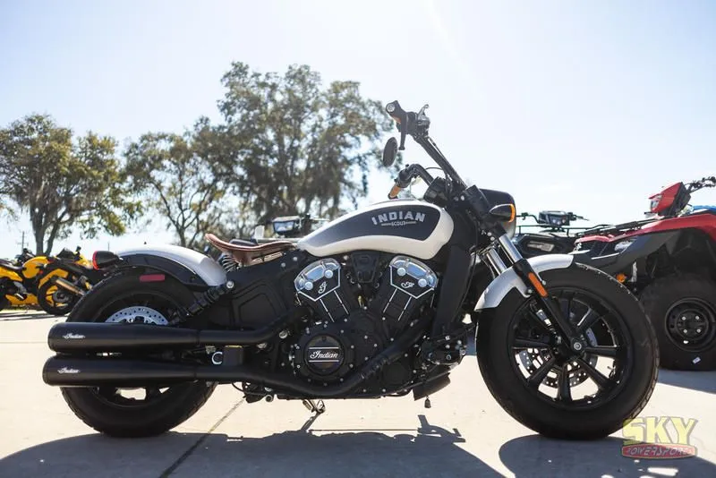 2020 Indian Motorcycle Scout Bobber ABS White Smoke