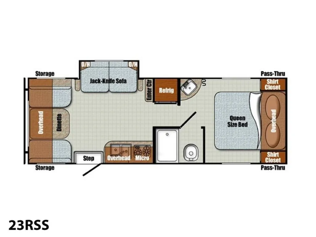 2022 Gulf Stream Vista Cruiser 23RSS