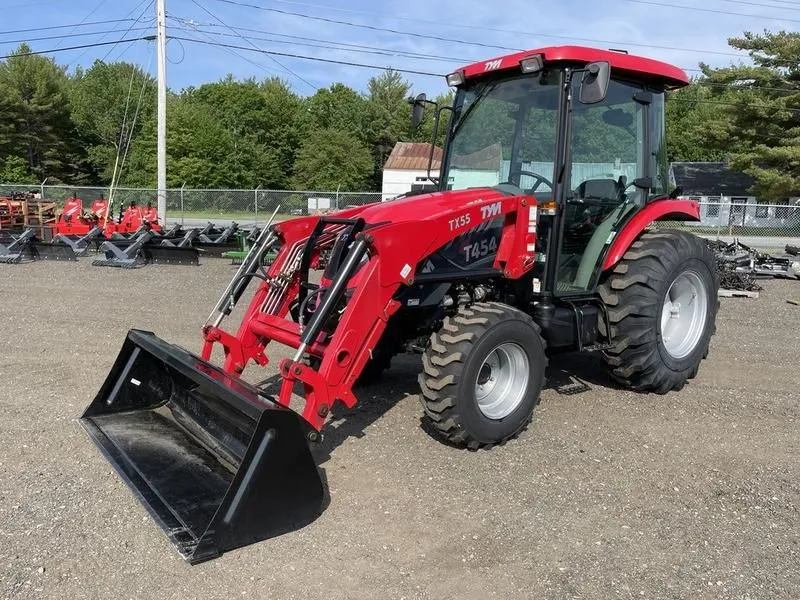 2023 TYM  T454C Tractor with 46HP, Factory Cab and Front Loader