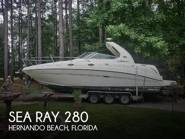 2001 Sea Ray 280 Sundancer in Spring Hill, FL
