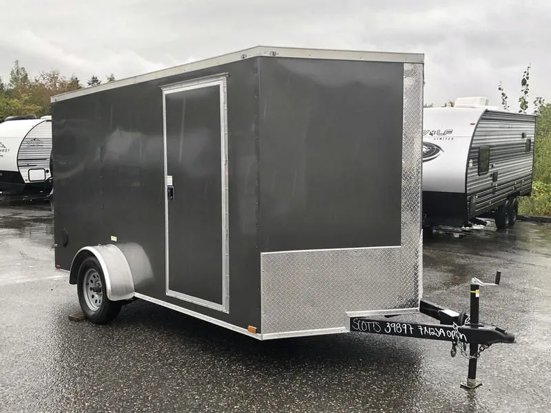 2023 Quality Cargo  7x12 Enclosed Cargo w/Spring Assist Ramp Door