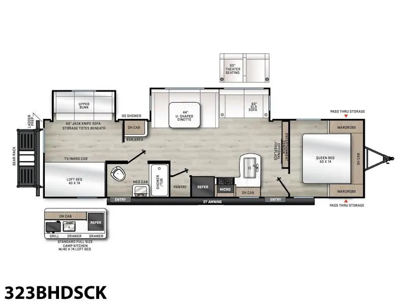 2024 Coachmen Catalina Legacy Edition 323BHDSCK