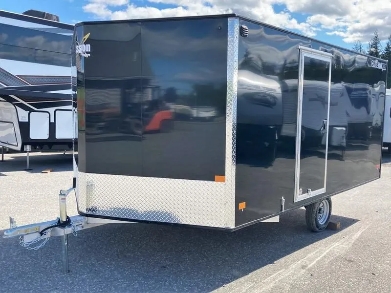 2022 Mission Trailers  101x12 Aluminum Enclosed 2-Place Crossover 2.0 w/Tapered Rear Ramp