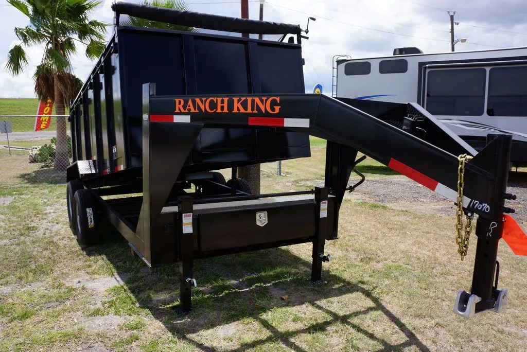 2020 Ranch King Trailers Heavy Duty Dump GVWR 14000# DT14610-90EE