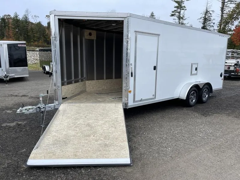 2022 Stealth Trailers  7x18 Aluminum 3-Place Enclosed Snow Trailer w/Extra Height!