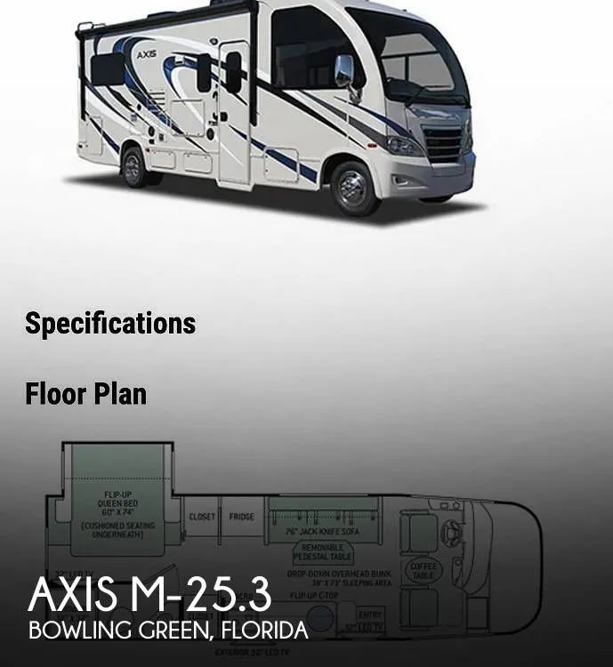 2018 Thor Motor Coach Axis 25.3