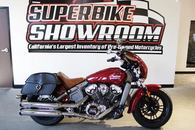 2015 Indian Motorcycle Scout Indian Red