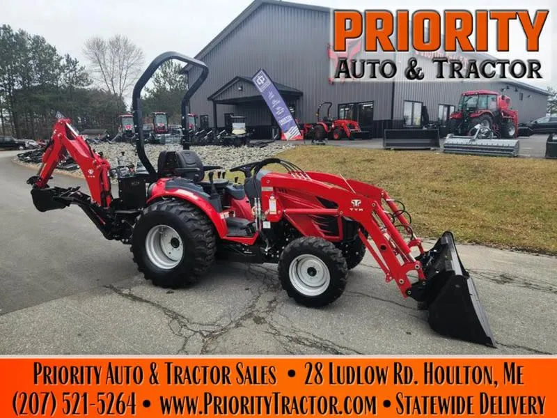 2023 TYM Tractors T25 TLB Hydrostatic with Loader & Backhoe