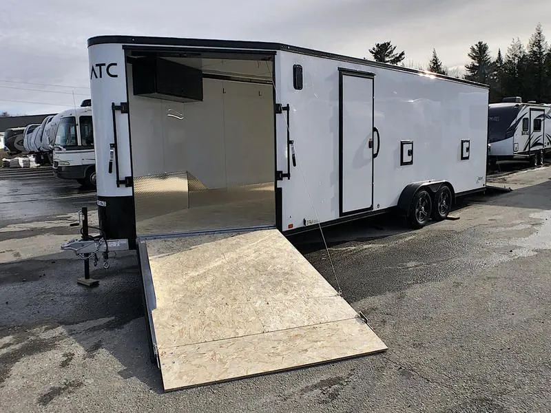 2023 ATC Trailers  7x22 Aluminum 4-Place Drive In/Out w/Blackout Package, 6' V-Nose