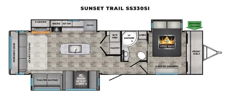 2024 CrossRoads RV Sunset Trail SS330SI