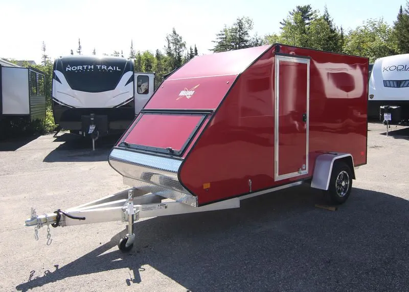 2022 Mission Trailers  60x12 Aluminum Single Place Crossover w/Rust-Free Package, Mats & Guides