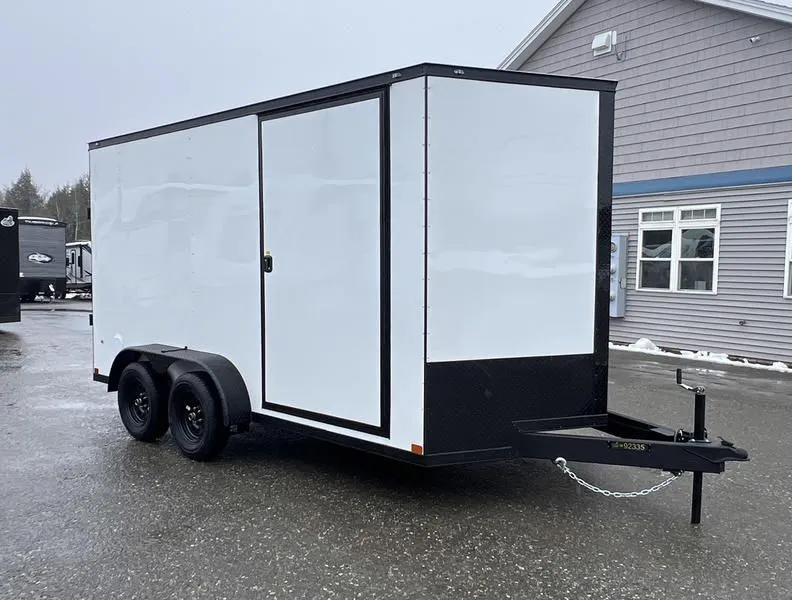 2024 Covered Wagon Trailers  7x14 7K Enclosed Cargo w/Extra Height, Blackout Package