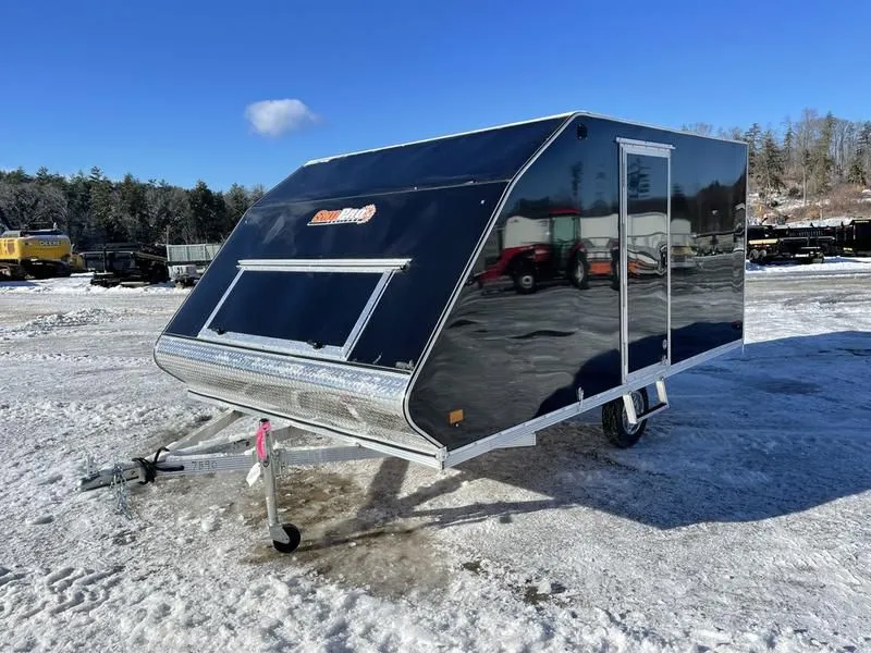 2022 Sno Pro  101x13 Aluminum Hybrid 2-Place Snowmobile Trailer