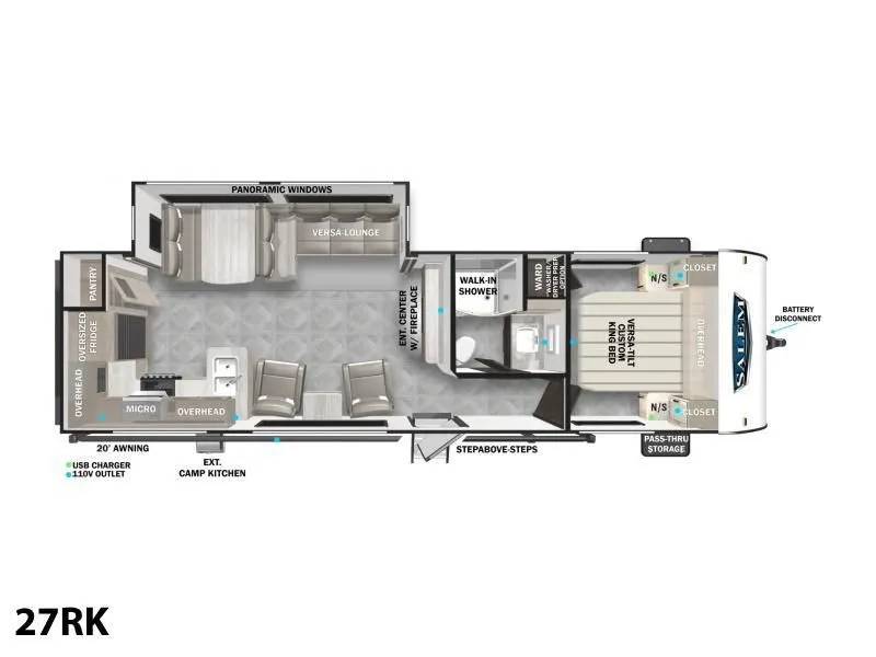 2024 Forest River Salem 27RK