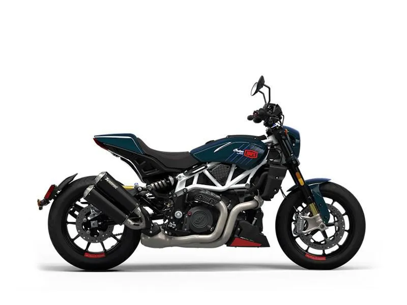 2024 Indian Motorcycle FTR x 100% R Carbon Blue Candy Carbon