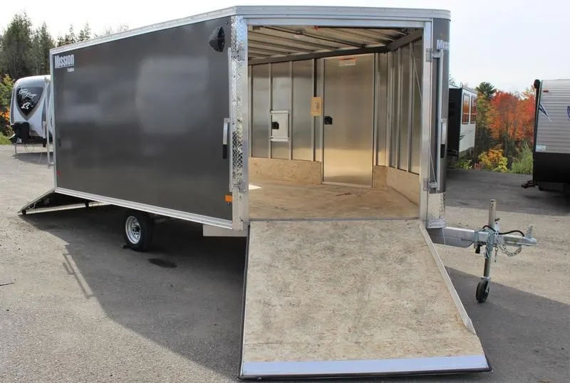 2022 Mission Trailers  101x12 Aluminum 2-Place Drive-In Drive-Out Deckover w/Rust-Free Package