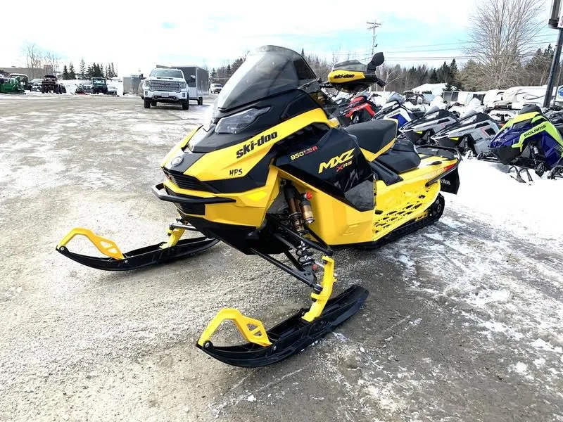 2024 Ski-Doo MXZ X-RS with Competition Package Rotax 850 E-TEC Turbo R SS Ripsaw II 1