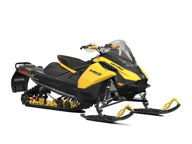 2024 Ski-Doo MXZ Adrenaline Rotax 850 E-TEC 137 RipSaw 1.25 Yellow