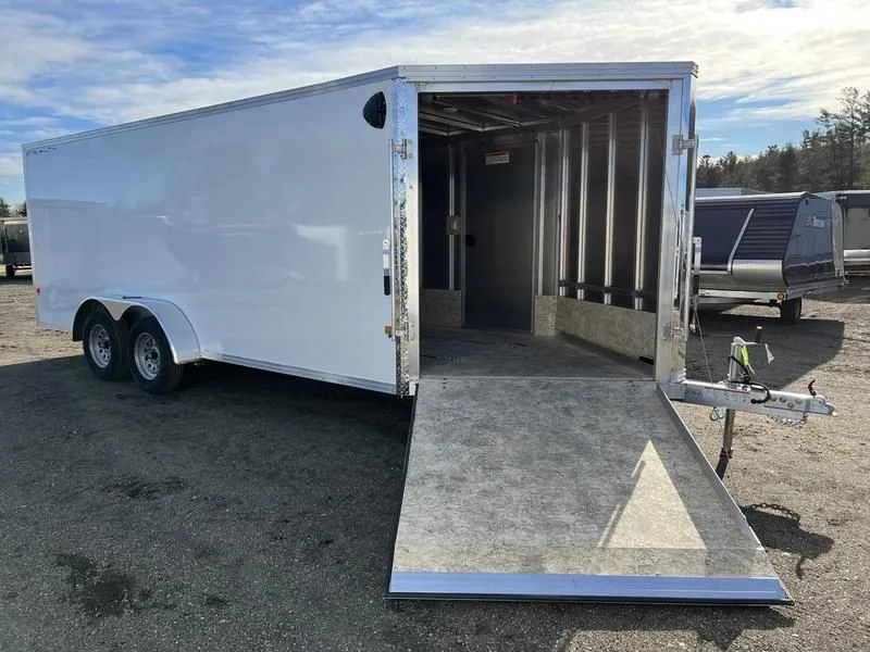 2022 Stealth Trailers  7x18 Aluminum 3-Place Enclosed Snow Trailer