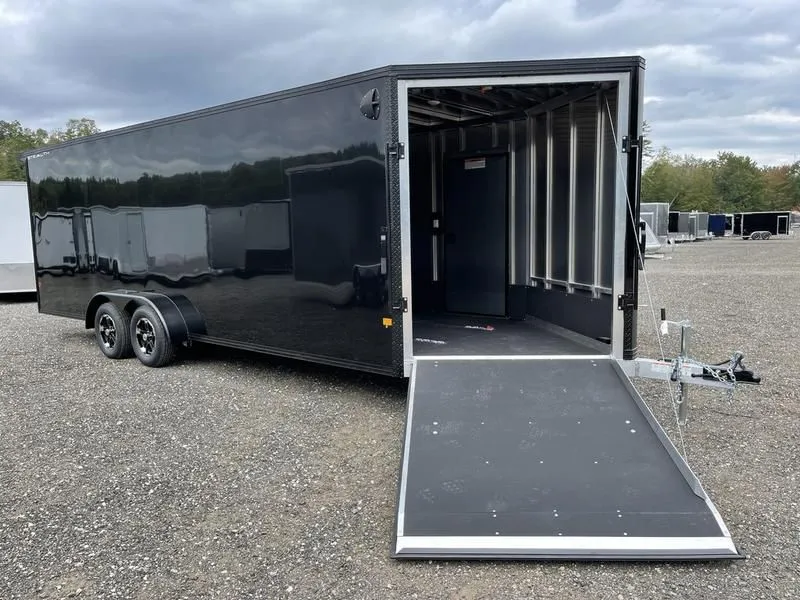2022 Stealth Trailers  7x22 Aluminum 4-Place Enclosed Snowmobile Trailer